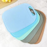 10 PCS Plastic Anti-Slip Kitchen Cutting Board(No. 2 Blue)