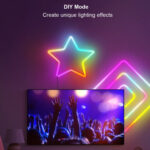 3m USB Illusion Music Neon 16 Million Colour DIY Light Strip, Specification: Graffiti WiFi