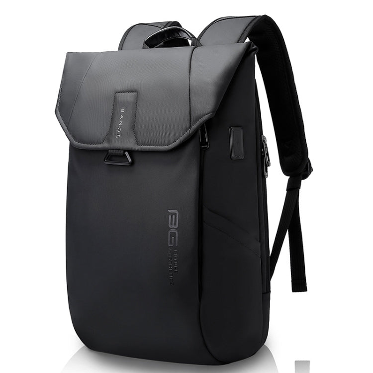 BANGE BG-2575  Anti theft Waterproof Laptop Backpack 15.6 Inch Daily Work Business Backpack(Black)