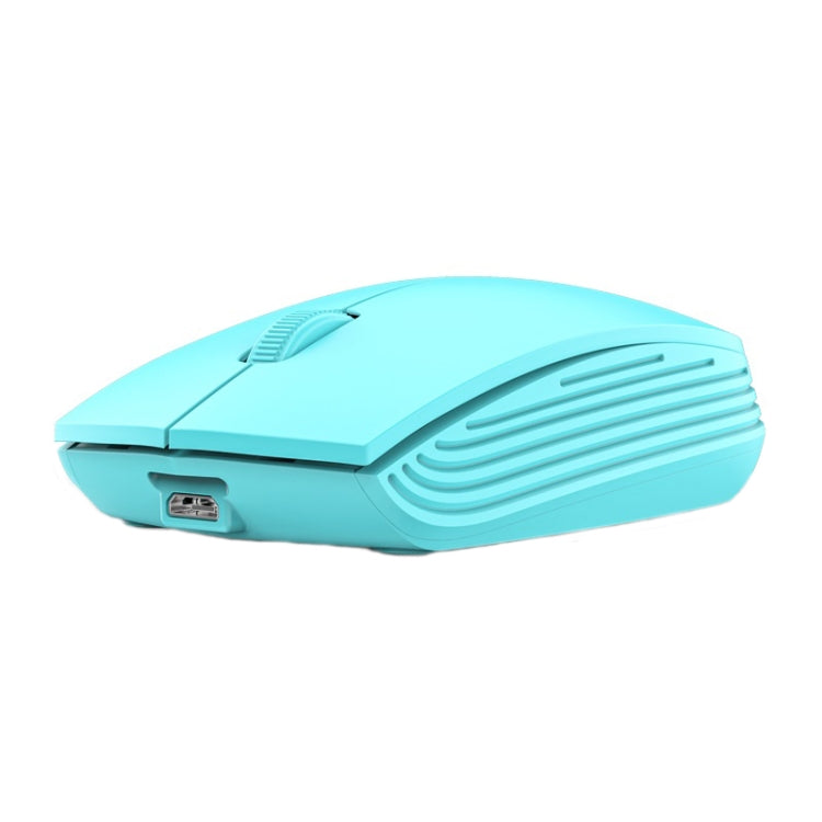 811 3 Keys Laptop Mini Wireless Mouse Portable Optical Mouse, Spec: Battery Version (Blue)