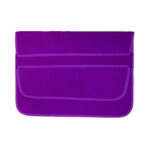 12 Inch Neoprene Laptop Lining Bag Horizontal Section Flap Clutch Bag(Purple)