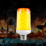 5W 99 Beads LED Simulation Flame Atmosphere Night Light(E26)