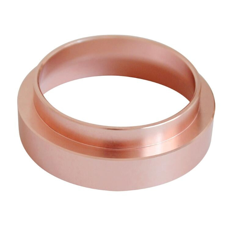 2 PCS Coffee Machine Powder Picker Powder Ring Anti-flying Powder Quantitative Ring Espresso 58mm without Magnetic Machine Accessories, Specification:58mm(Rose Gold)