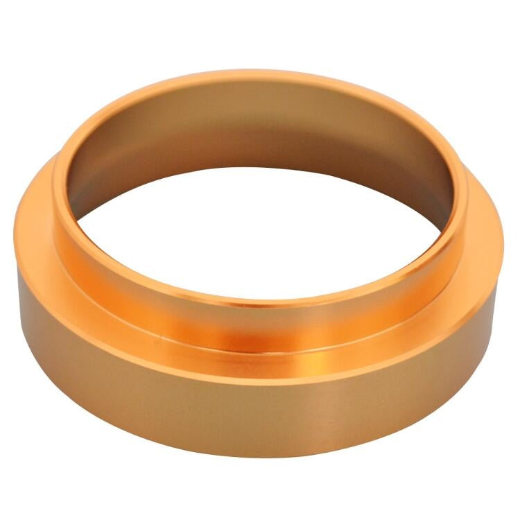 2 PCS Coffee Machine Powder Picker Powder Ring Anti-flying Powder Quantitative Ring Espresso 58mm without Magnetic Machine Accessories, Specification:58mm(Gold)