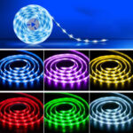 YWXLight 10m 180 LEDs SMD 5050 LED RGB Light Strip with WIFI Remote Control (Color:Waterproof Size:EU Plug)