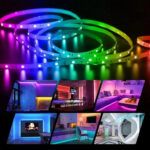 YWXLight 10m 180 LEDs SMD 5050 LED RGB Light Strip with WIFI Remote Control (Color:Waterproof Size:EU Plug)